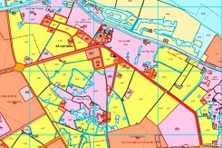 Bản đồ quy hoạch giao thông xã Vạn Ninh, huyện Gia Bình, tỉnh Bắc Ninh