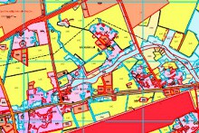 Bản đồ quy hoạch sử dụng đất xã Xuân Lai, huyện Gia Bình, tỉnh Bắc Ninh