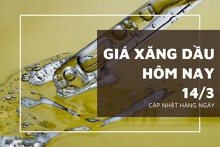 Giá xăng dầu hôm nay 14/3 điều chỉnh trái chiều trước lo ngại cung - cầu