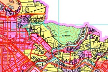 Bản đồ quy hoạch giao thông phường Nhơn Thành, thị xã An Nhơn, tỉnh Bình Định giai đoạn 2021 - 2030