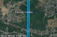 Đường sẽ mở ở phường Nhơn Thành, thị xã An Nhơn, tỉnh Bình Định