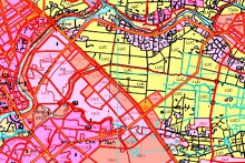 Bản đồ quy hoạch sử dụng đất xã Nhơn An, thị xã An Nhơn, tỉnh Bình Định giai đoạn 2021 - 2030