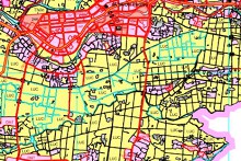 Bản đồ quy hoạch giao thông xã Nhơn An, thị xã An Nhơn, tỉnh Bình Định giai đoạn 2021 - 2030