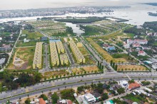 [Photostory] Khu đô thị Cồn Tiến của Đạt Phương sẽ xong trong quý IV/2025