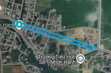 Đường sẽ mở ở xã Nhơn Hạnh, thị xã An Nhơn, tỉnh Bình Định
