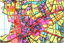 Bản đồ quy hoạch sử dụng đất thị trấn Thứa, huyện Lương Tài, tỉnh Bắc Ninh
