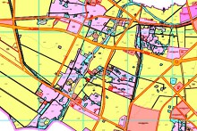 Bản đồ quy hoạch sử dụng đất xã Bình Định, huyện Lương Tài, tỉnh Bắc Ninh