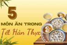 Top 5 món ăn trong Tết Hàn Thực mà bạn nên biết 2025