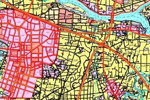 Bản đồ quy hoạch giao thông xã Nhơn Lộc, thị xã An Nhơn, tỉnh Bình Định giai đoạn 2021 - 2030
