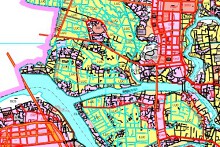 Bản đồ quy hoạch giao thông xã Nhơn Mỹ, thị xã An Nhơn, tỉnh Bình Định giai đoạn 2021 - 2030