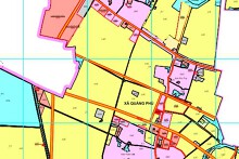 Bản đồ quy hoạch giao thông xã Quảng Phú, huyện Lương Tài, tỉnh Bắc Ninh