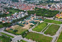 Hà Nội đấu giá 30 thửa đất ở tại huyện Mê Linh, khởi điểm 5,1 triệu đồng/m2