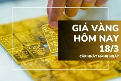 Giá vàng hôm nay 18/3: Vàng miếng lập đỉnh mới, vàng nhẫn vượt mốc 97 triệu đồng/lượng