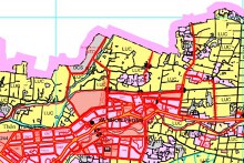 Bản đồ quy hoạch sử dụng đất xã Nhơn Phong, thị xã An Nhơn, tỉnh Bình Định giai đoạn 2021 - 2030