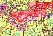 Bản đồ quy hoạch giao thông xã Nhơn Phong, thị xã An Nhơn, tỉnh Bình Định giai đoạn 2021 - 2030