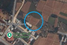 Đất có quy hoạch ở xã Nhơn Phong, thị xã An Nhơn, tỉnh Bình Định