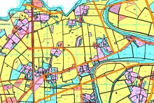 Bản đồ quy hoạch giao thông xã Phú Hoà, huyện Lương Tài, tỉnh Bắc Ninh