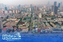 Cận cảnh khu đất mặt tiền Vành đai 3 được quy hoạch xây chung cư để bán cho cán bộ ĐH Ngoại ngữ