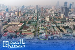 Cận cảnh khu đất mặt tiền Vành đai 3 được quy hoạch xây chung cư để bán cho cán bộ ĐH Ngoại ngữ