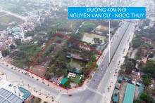 Cận cảnh khu đất dự kiến xây 452 căn nhà ở xã hội từ năm 2028 tại quận Long Biên