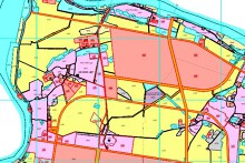 Bản đồ quy hoạch giao thông xã Dũng Liệt, huyện Yên Phong, tỉnh Bắc Ninh