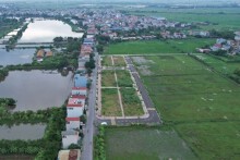 54 lô đất bị bỏ cọc ở huyện Thanh Oai được đấu giá thành công