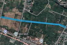 Đường sẽ mở ở xã Thanh An, huyện Thanh Hà, tỉnh Hải Dương