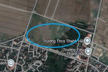 Đất có quy hoạch ở xã Thanh Hải, huyện Thanh Hà, tỉnh Hải Dương