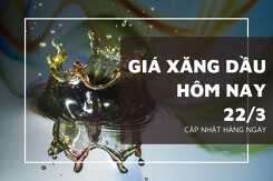 Giá xăng dầu hôm nay 22/3, đồng loạt tăng sáng cuối tuần