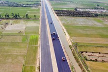 Đường nối tuyến Tân Phúc - Võng Phan với cầu La Tiến, Hưng Yên sắp thông xe