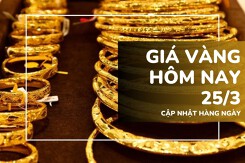 Giá vàng hôm nay 25/3: Vàng miếng SJC tăng 500.000 đồng/lượng chiều mua vào