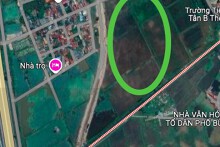 Đất có quy hoạch ở phường Bạch Thượng, thị xã Duy Tiên, tỉnh Hà Nam