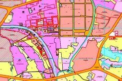 Bản đồ quy hoạch sử dụng đất phường Hoà Mạc, thị xã Duy Tiên, tỉnh Hà Nam