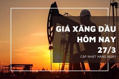 Giá xăng dầu hôm nay 27/3 nhích nhẹ trước quan điểm trái chiều về tác động thuế nhập khẩu ô tô của Trump