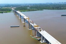 Hình ảnh cầu Nhơn Trạch sắp đến hẹn thông xe