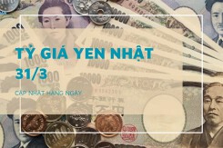 Tỷ giá yen Nhật hôm nay 31/3, quay đầu tăng trở lại