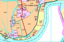 Bản đồ quy hoạch giao thông xã Thanh Sơn, huyện Thanh Hà, tỉnh Hải Dương đến năm 2030