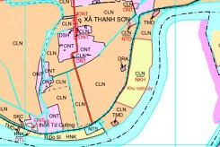 Bản đồ quy hoạch giao thông xã Thanh Sơn, huyện Thanh Hà, tỉnh Hải Dương đến năm 2030
