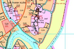 Bản đồ quy hoạch giao thông xã Thanh Xuân, huyện Thanh Hà, tỉnh Hải Dương đến năm 2030