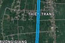 Đường sẽ mở ở xã Thanh Xuân, huyện Thanh Hà, tỉnh Hải Dương