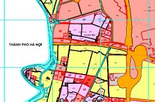 Bản đồ quy hoạch sử dụng đất xã Hòa Tiến, huyện Yên Phong, tỉnh Bắc Ninh