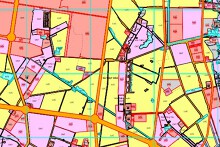 Bản đồ quy hoạch giao thông xã Thụy Hòa, huyện Yên Phong, tỉnh Bắc Ninh