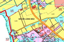 Bản đồ quy hoạch sử dụng đất xã Chi Lăng Bắc, huyện Thanh Miện, tỉnh Hải Dương đến năm 2030