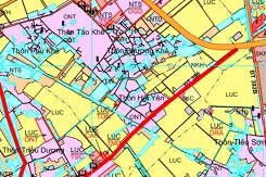Bản đồ quy hoạch giao thông xã Chi Lăng Bắc, huyện Thanh Miện, tỉnh Hải Dương đến năm 2030