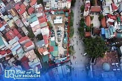 Cận cảnh lô đất trên phố Lạc Long Quân đang sắp xếp tài sản nhà nước để xây chung cư