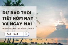 Dự báo thời tiết hôm nay và ngày mai (7/3) Hà Nội trời rét, Đà Nẵng có mưa và TP HCM ngày nắng
