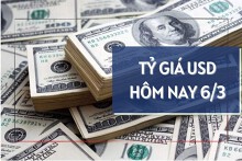 Tỷ giá USD hôm nay 6/3: Giảm phiên thứ ba liên tiếp, áp lực gia tăng