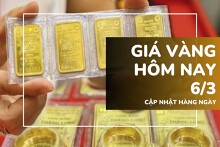 Giá vàng hôm nay 6/3: Vàng SJC và vàng nhẫn lập đỉnh kỷ lục mới