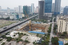 Cận cảnh dự án kín tiếng đang xây dựng gần Keangnam