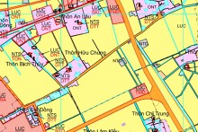 Bản đồ quy hoạch giao thông xã Hồng Quang, huyện Thanh Miện, tỉnh Hải Dương đến năm 2030